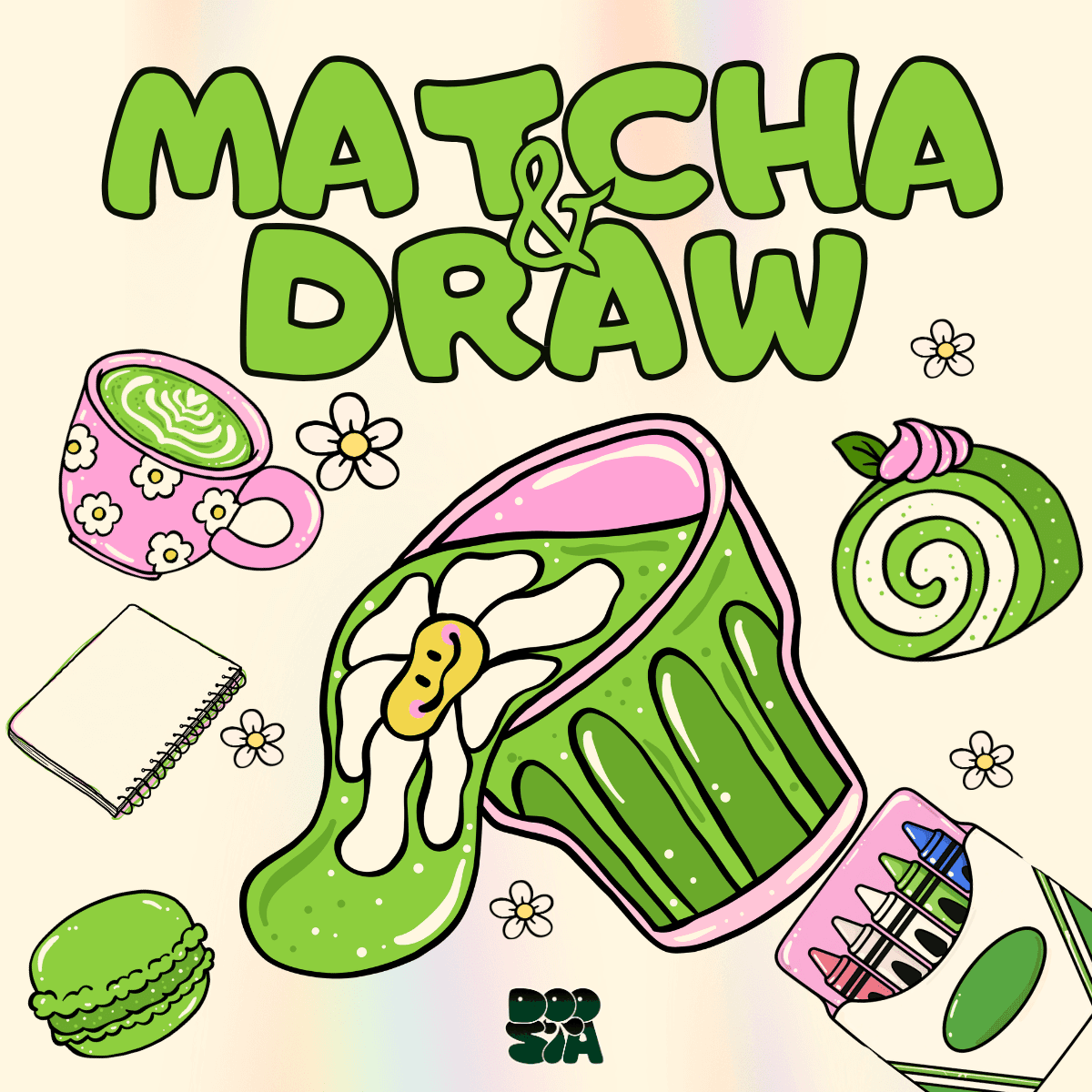 Matcha & Draw